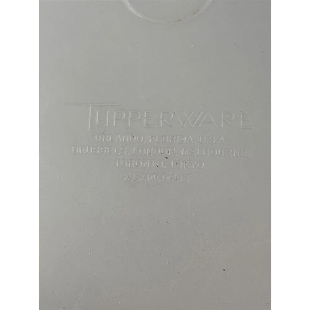 Vintage Tupperware Roast Flavor Saver Ham Turkey Container 3 Pieces
